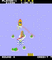 une photo d'Ã©cran de Water Ski sur Arcade